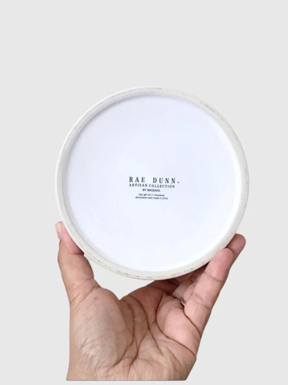 Rae Dunn SAVOR Ceramic Pet Bowl